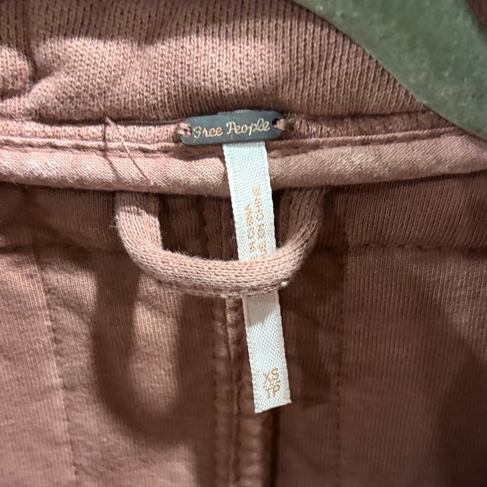 Free People Dolman Jacket Cherry Cola - Picture 2 of 3
